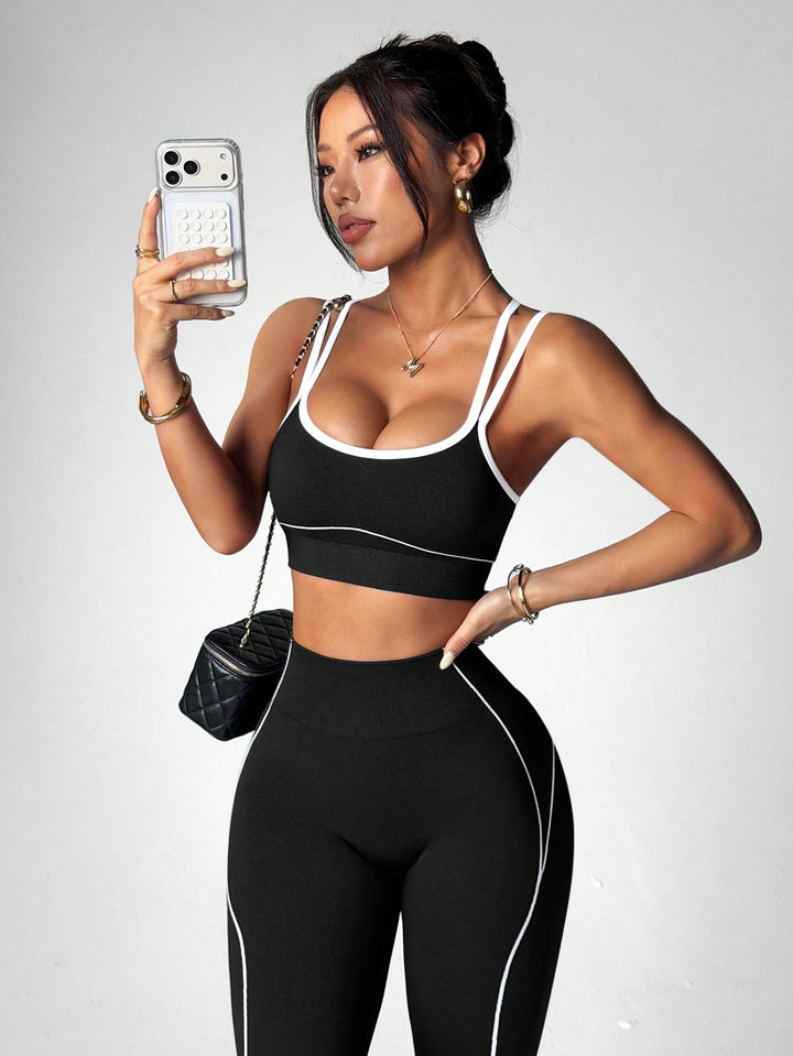 Compleu sport SHEIN, negru