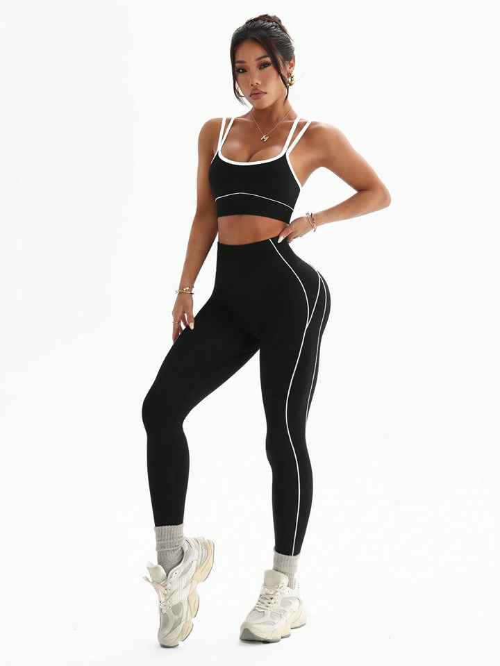Compleu sport SHEIN, negru