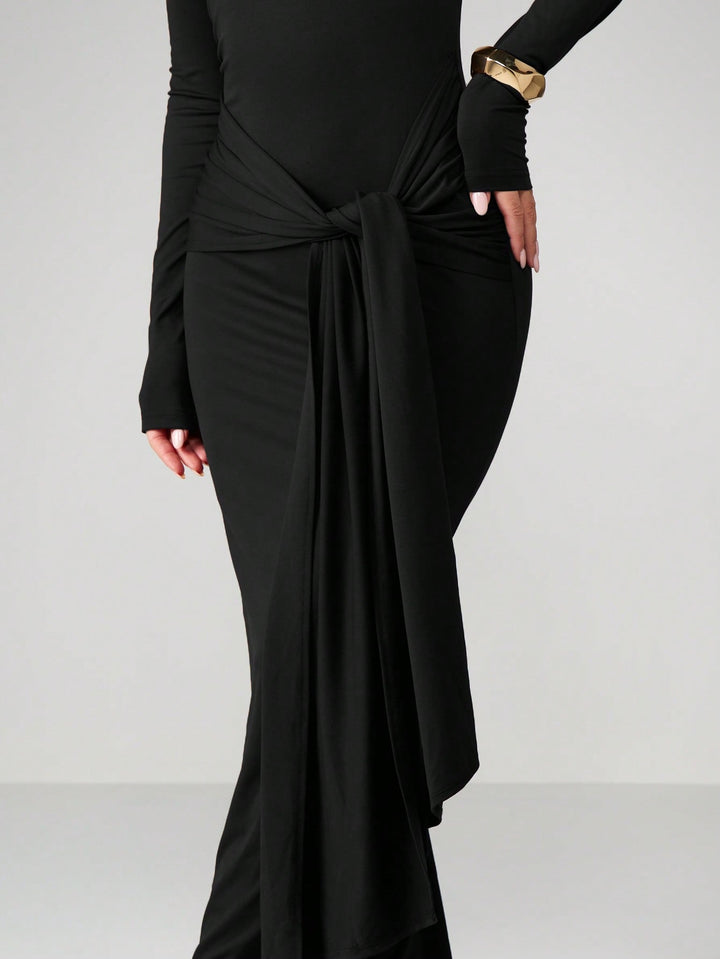 Rochie maxi SHEIN, negru