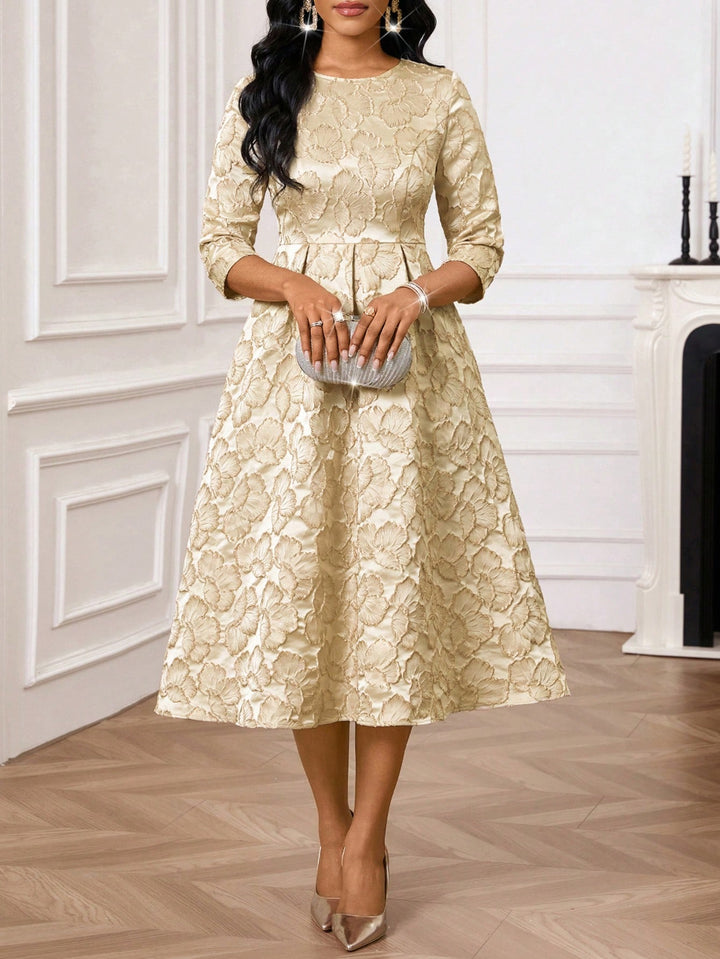 Rochie midi SHEIN, mix culori