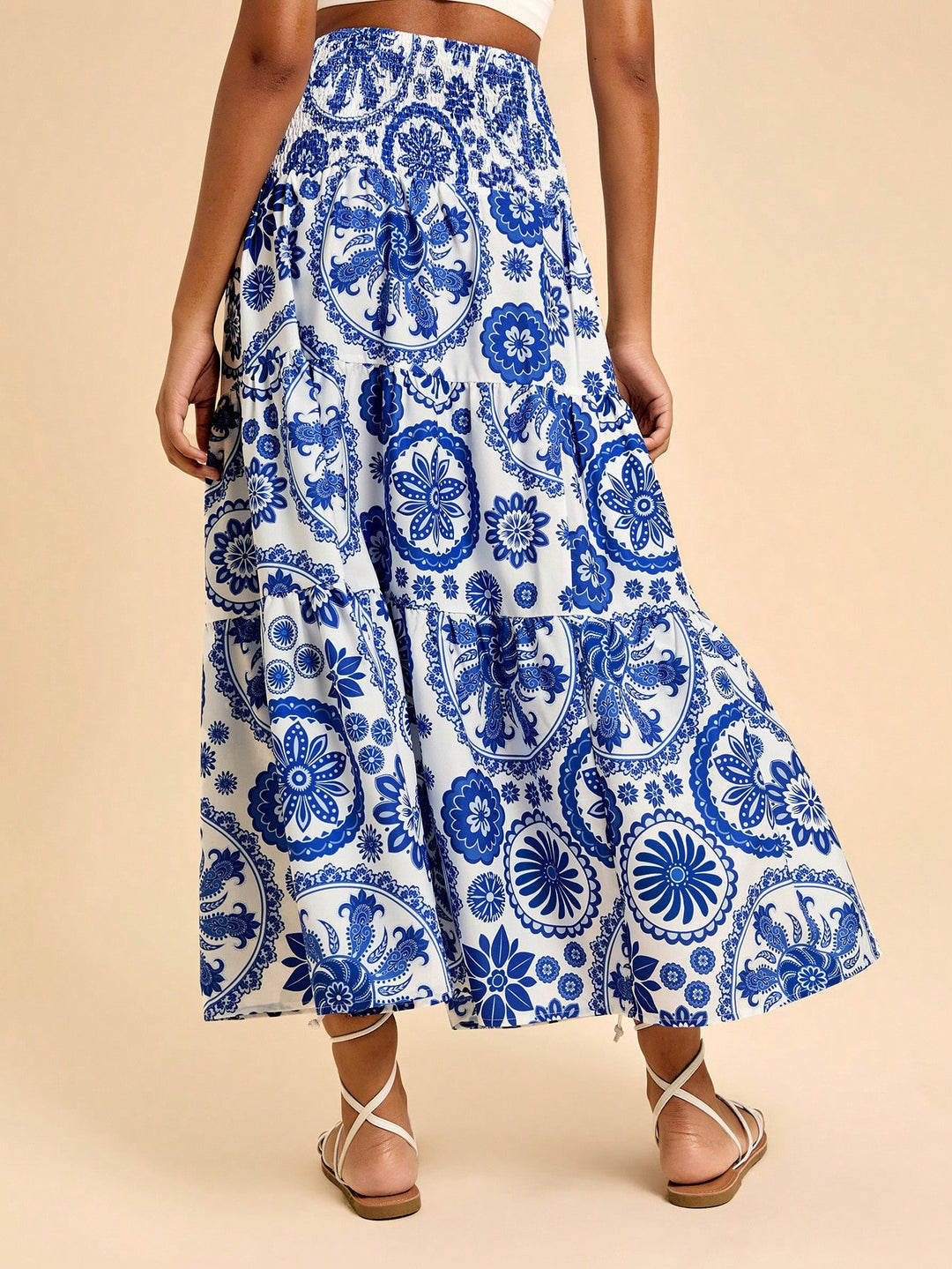 SHEIN maxi szoknya, kék