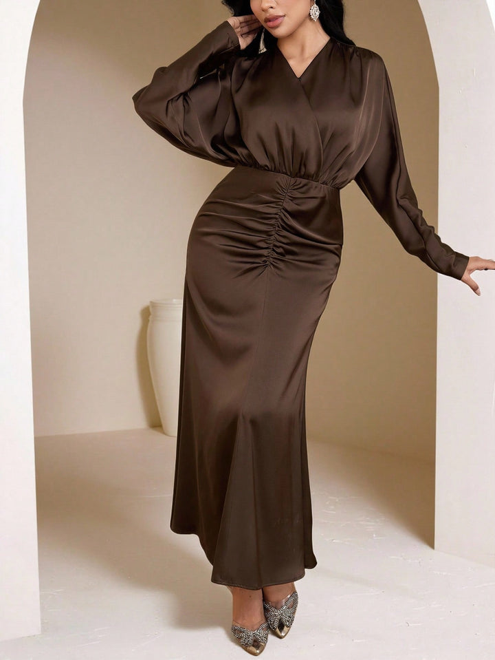 Rochie SHEIN, maro