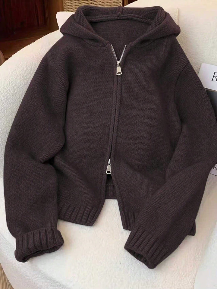 Cardigan SHEIN, maro