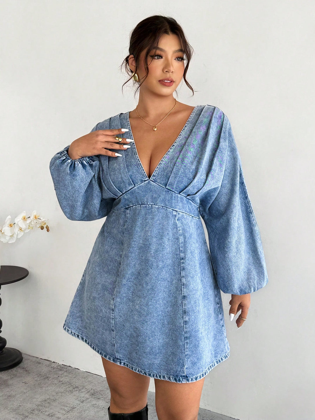 Rochie mini SHEIN, albastru