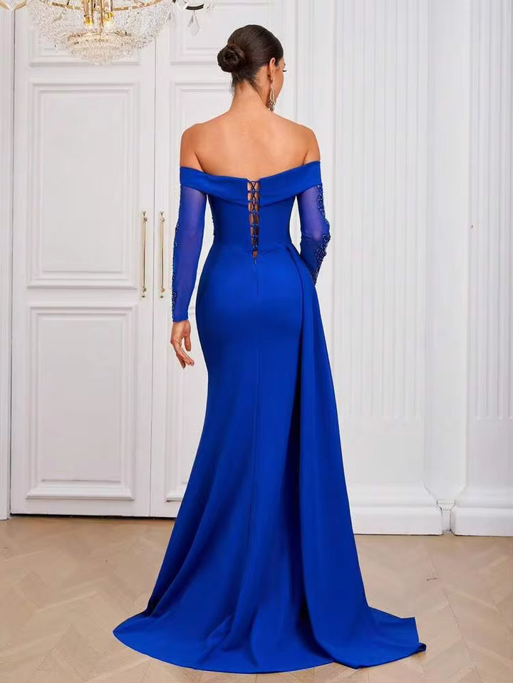 Rochie de ocazie SHEIN, albastru