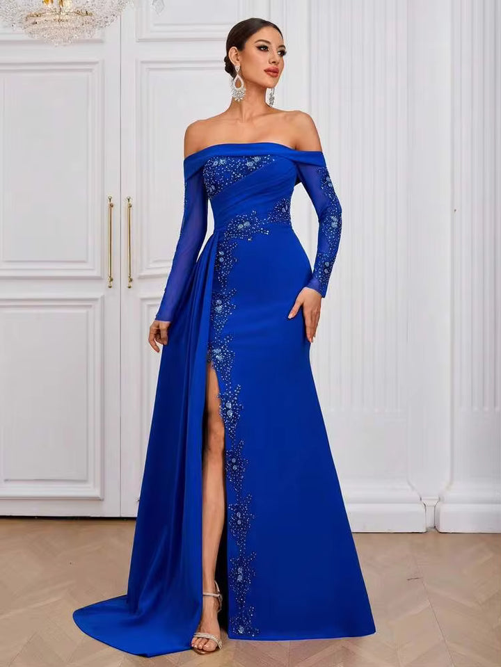 Rochie de ocazie SHEIN, albastru