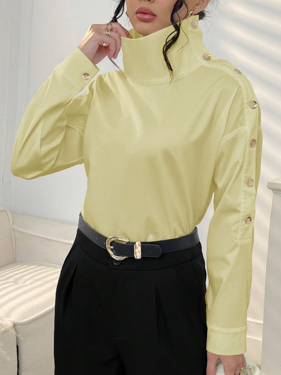 Bluza SHEIN, galben