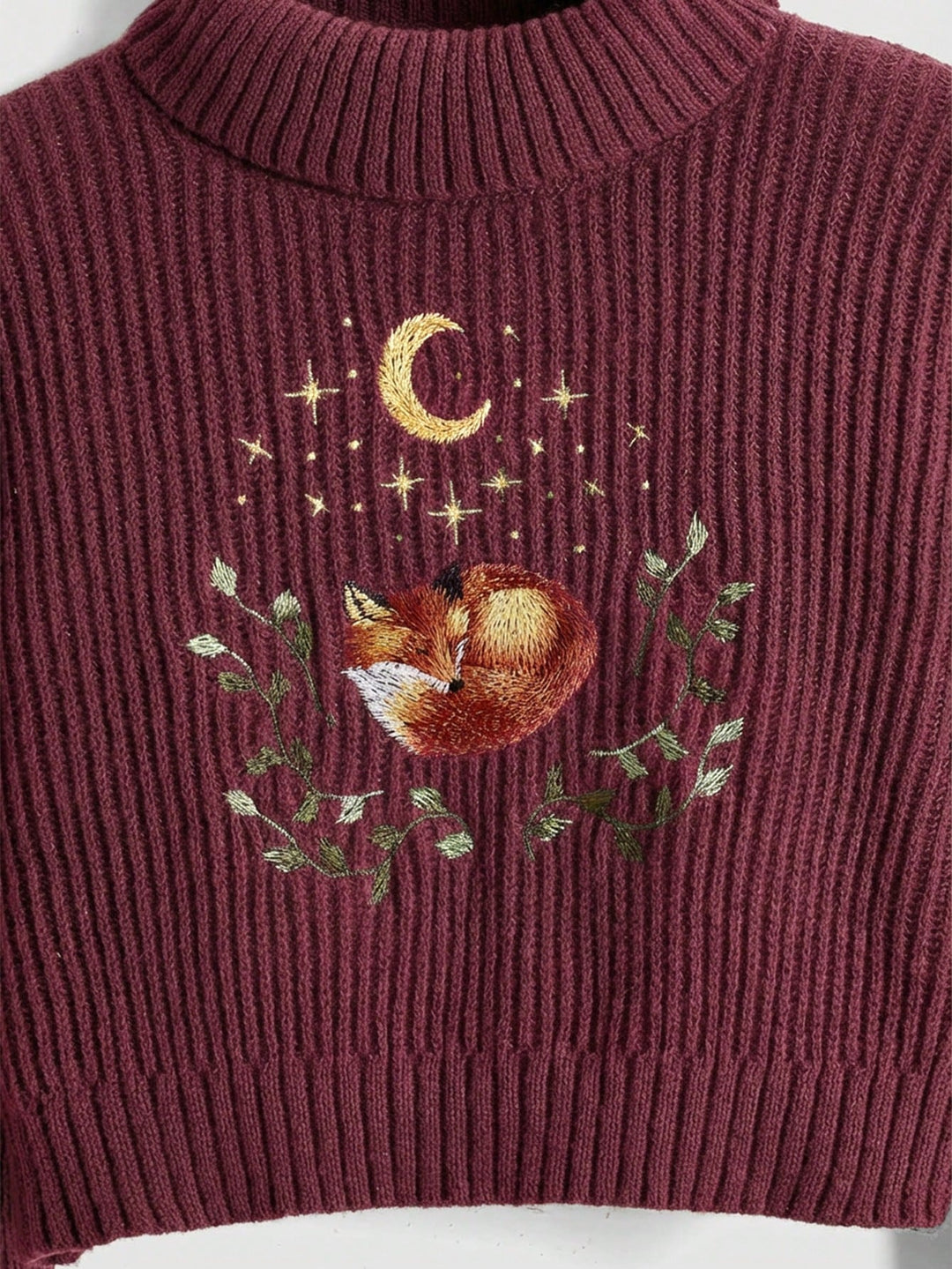 Pulover SHEIN, vișiniu