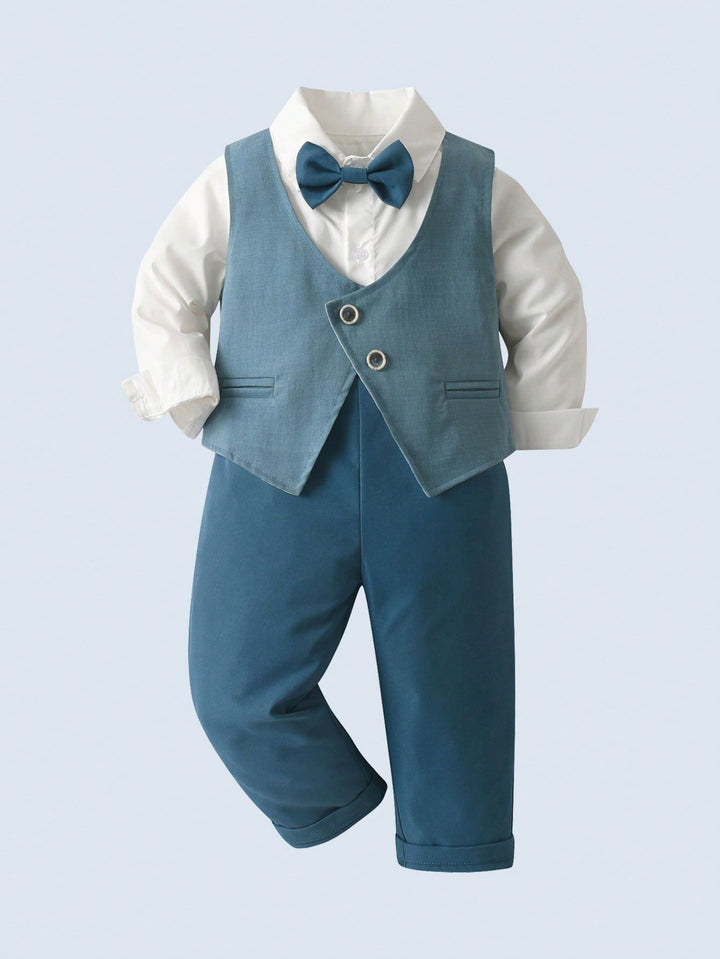 Costum SHEIN, albastru