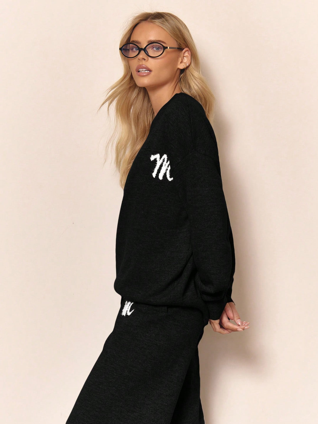 Pulover SHEIN, negru