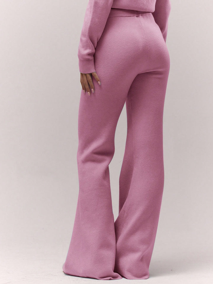 Pantaloni SHEIN, roz