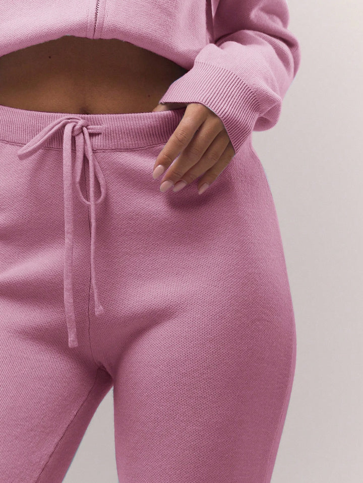 Pantaloni SHEIN, roz