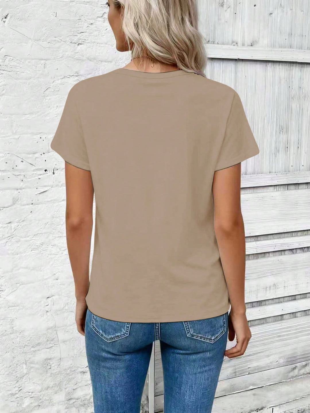 Tricou SHEIN, kaki