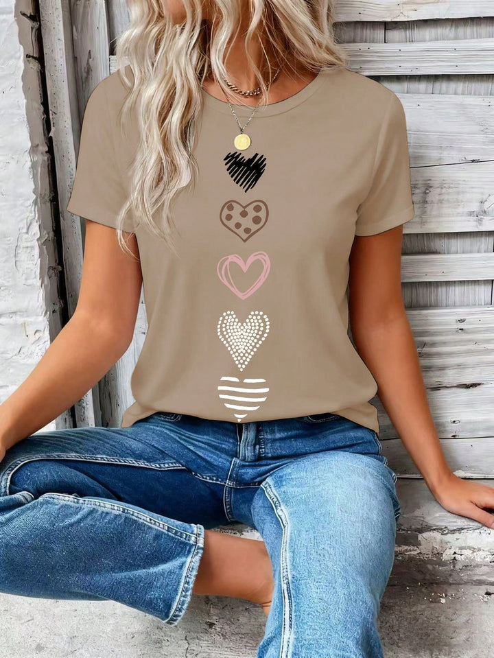 Tricou SHEIN, kaki