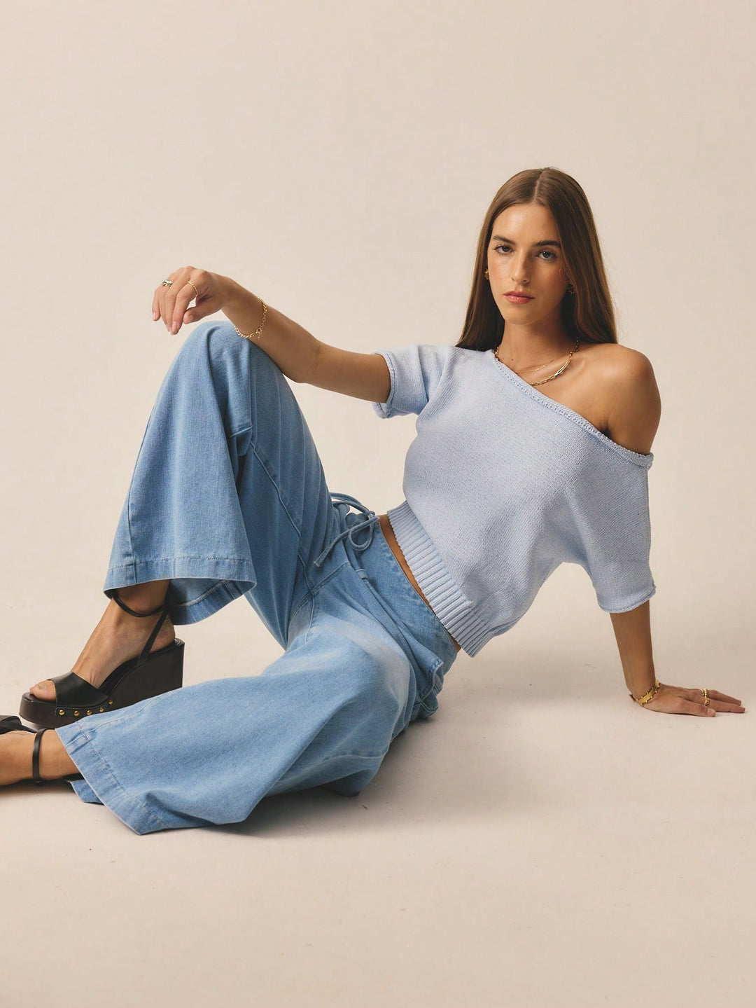 Jeans SHEIN, albastru