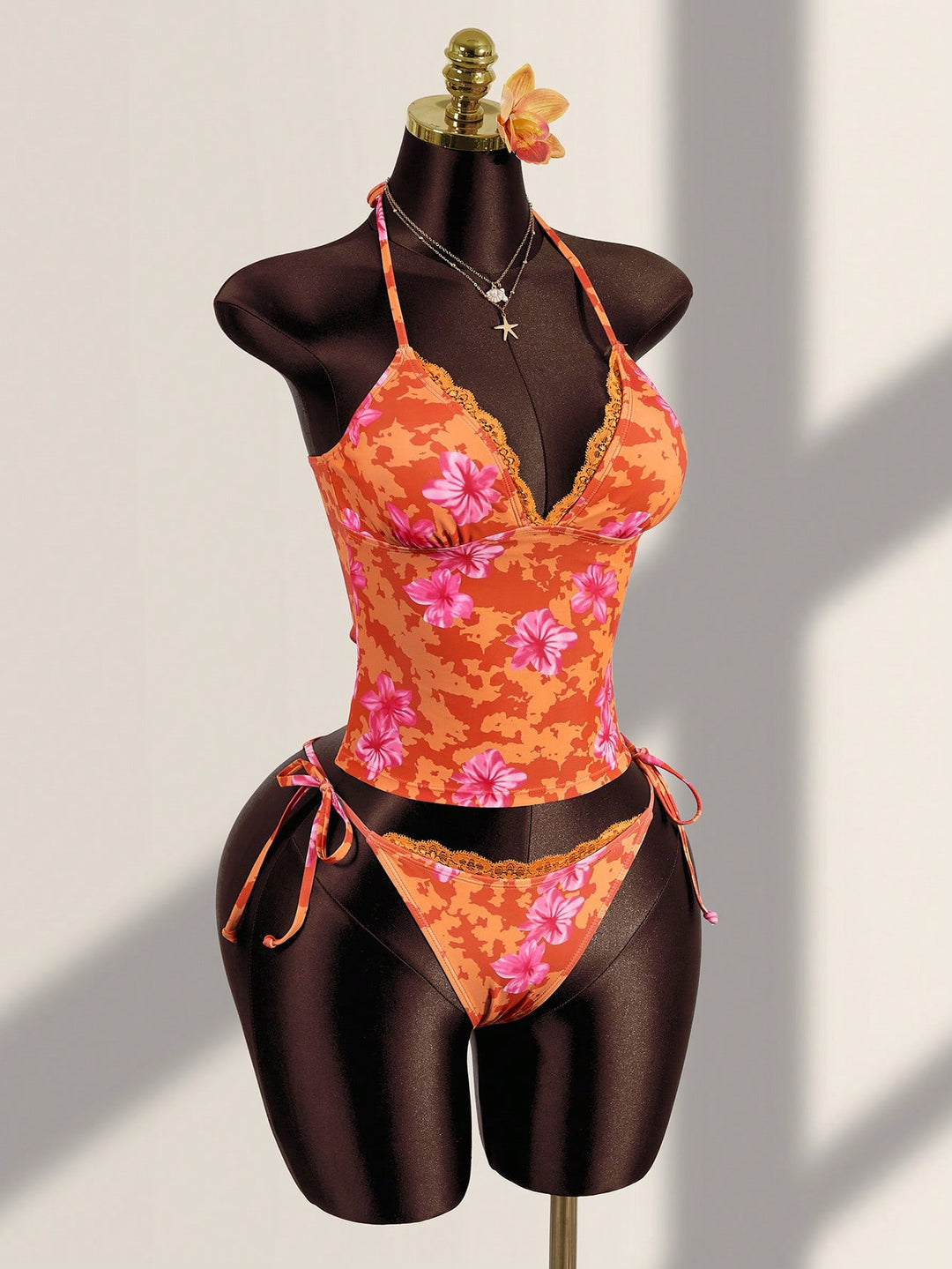 Costum de baie SHEIN, mix culori