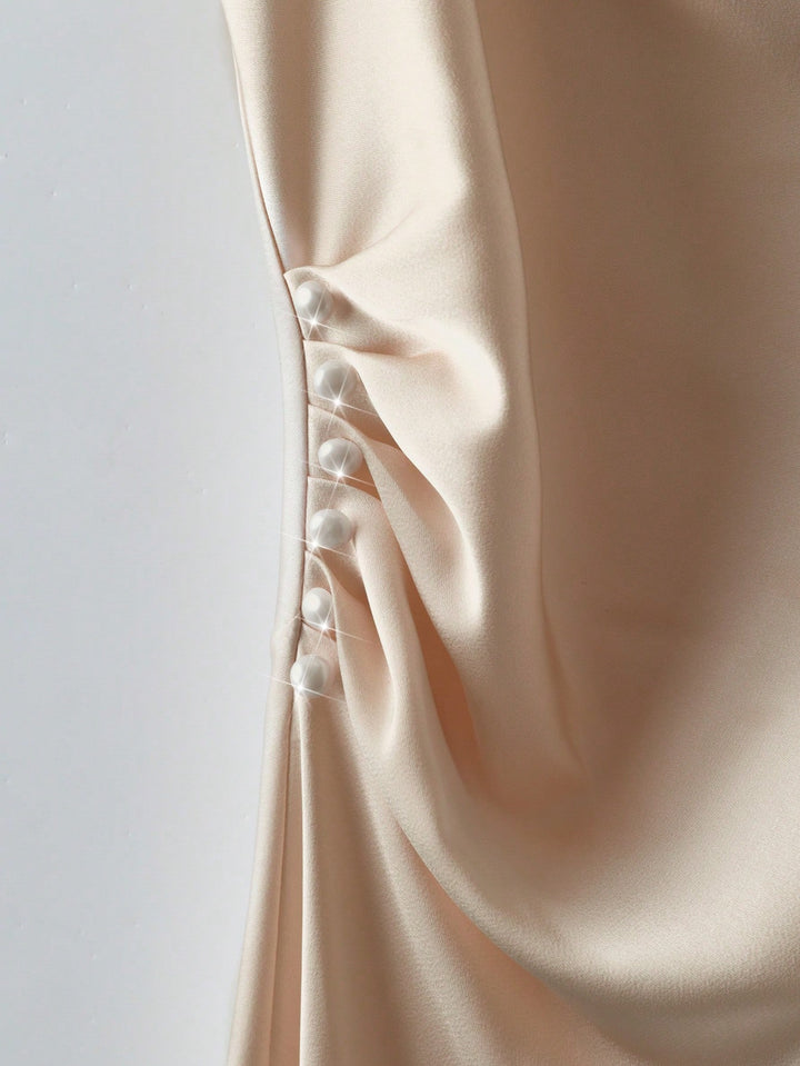 Rochie maxi SHEIN, alb