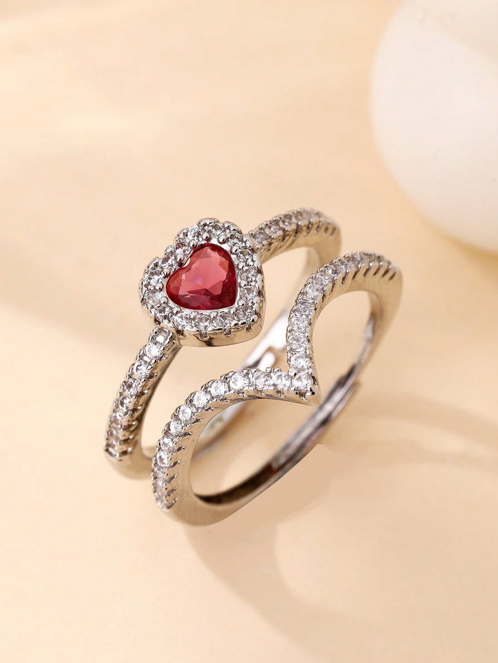 Set inele SHEIN, argintiu