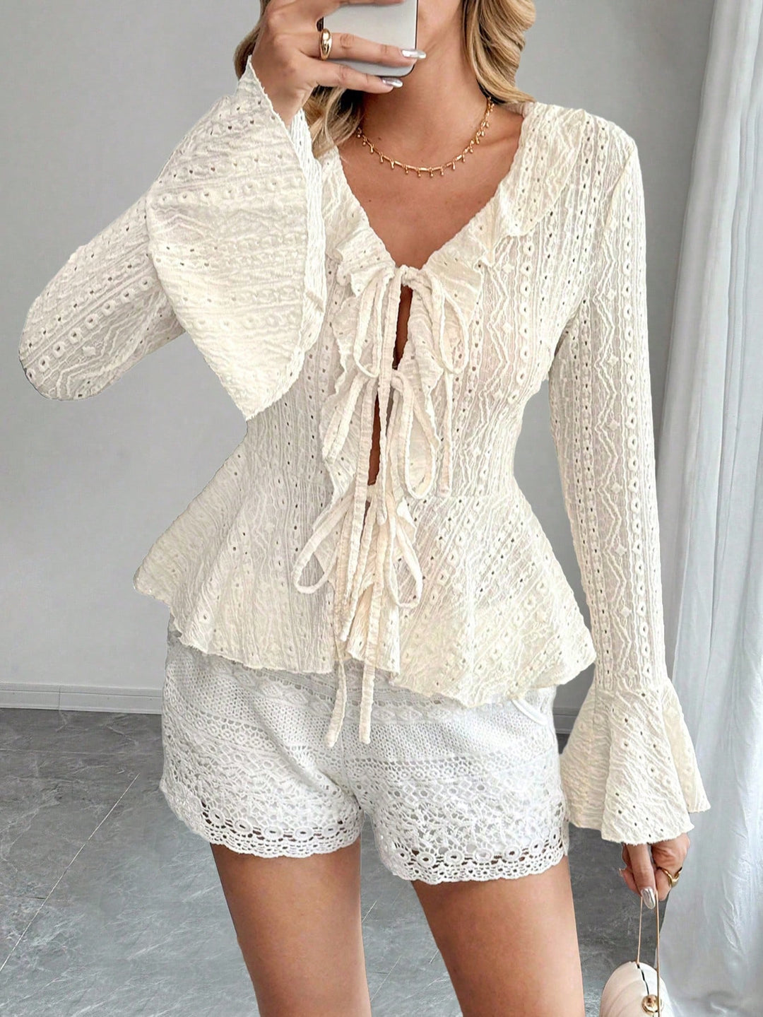 Cardigan SHEIN, bej