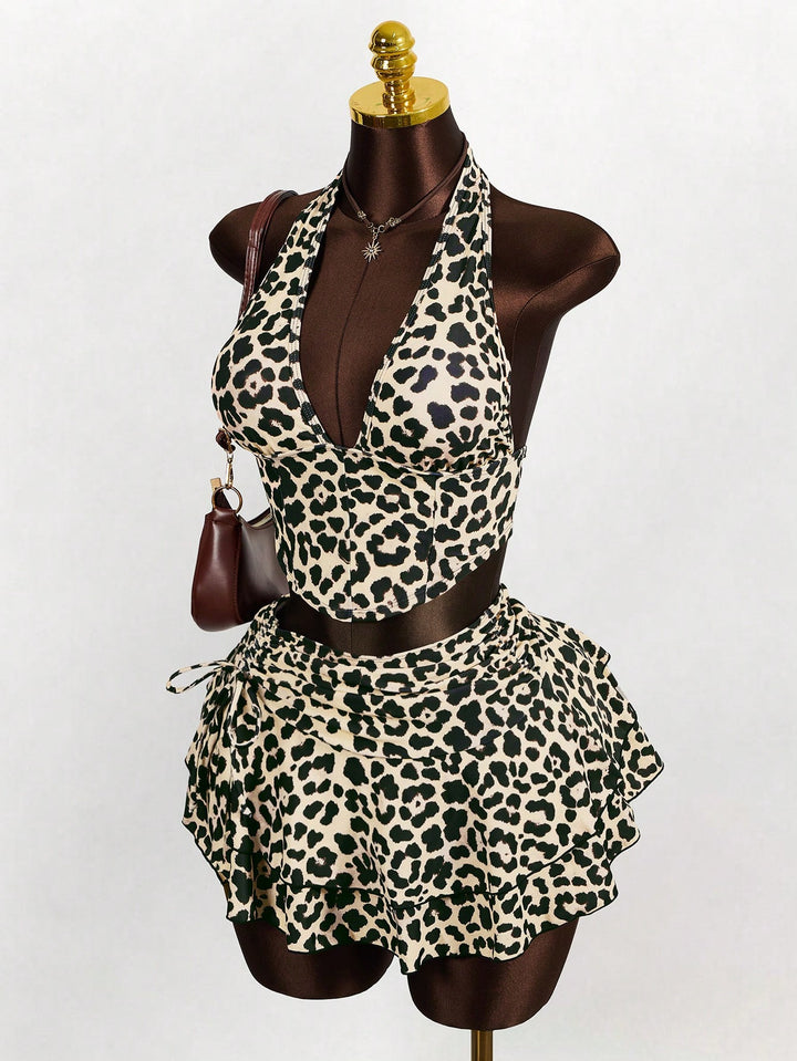 Costum de baie SHEIN, mix culori