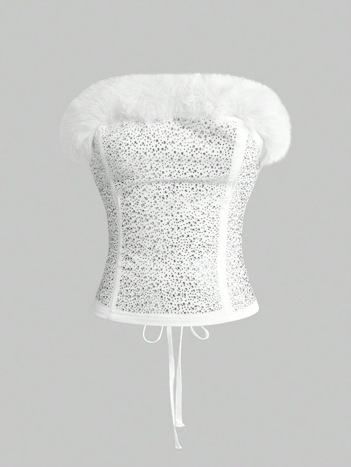 Felső SHEIN, fehér