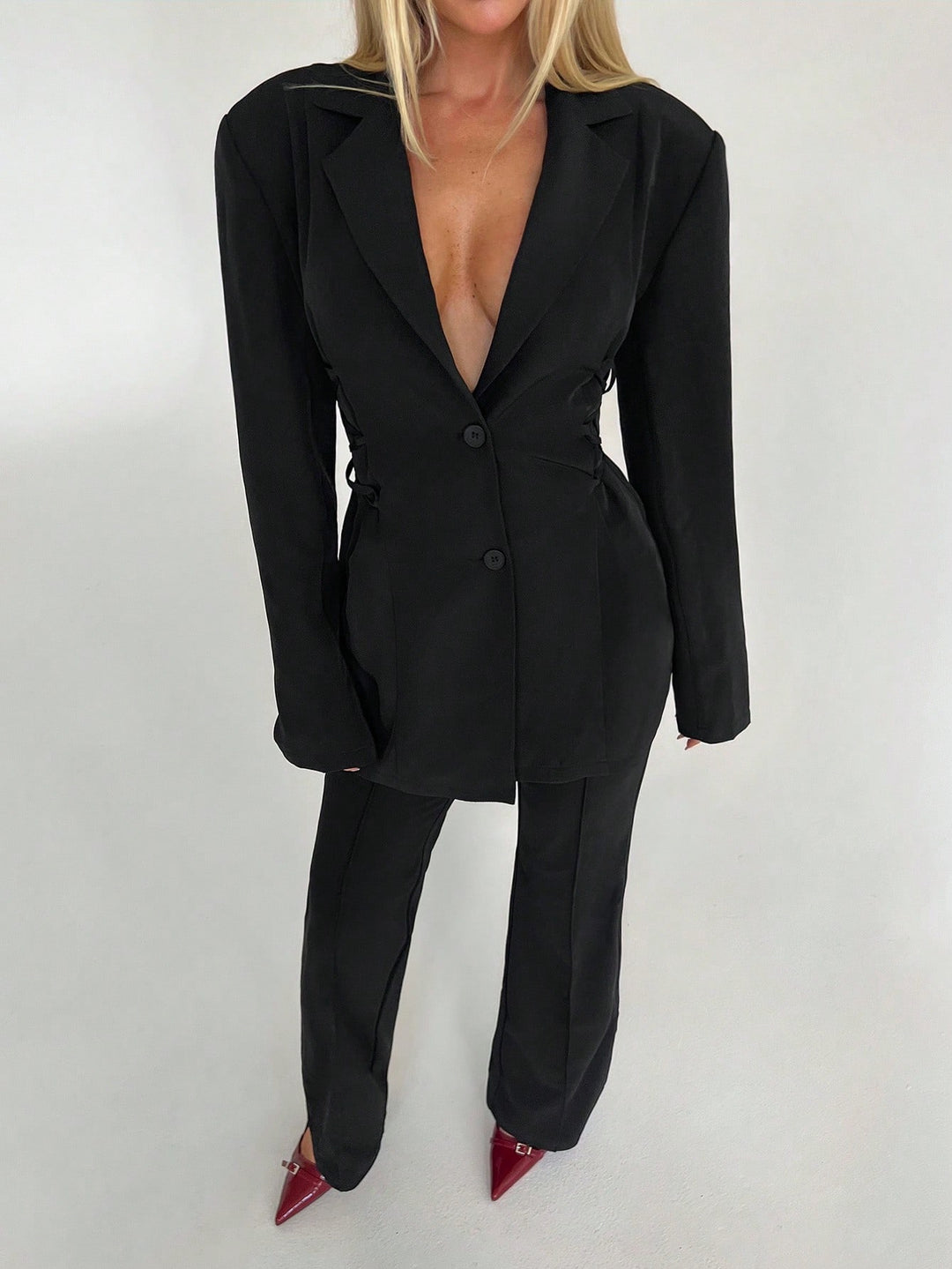 Sacou SHEIN, negru