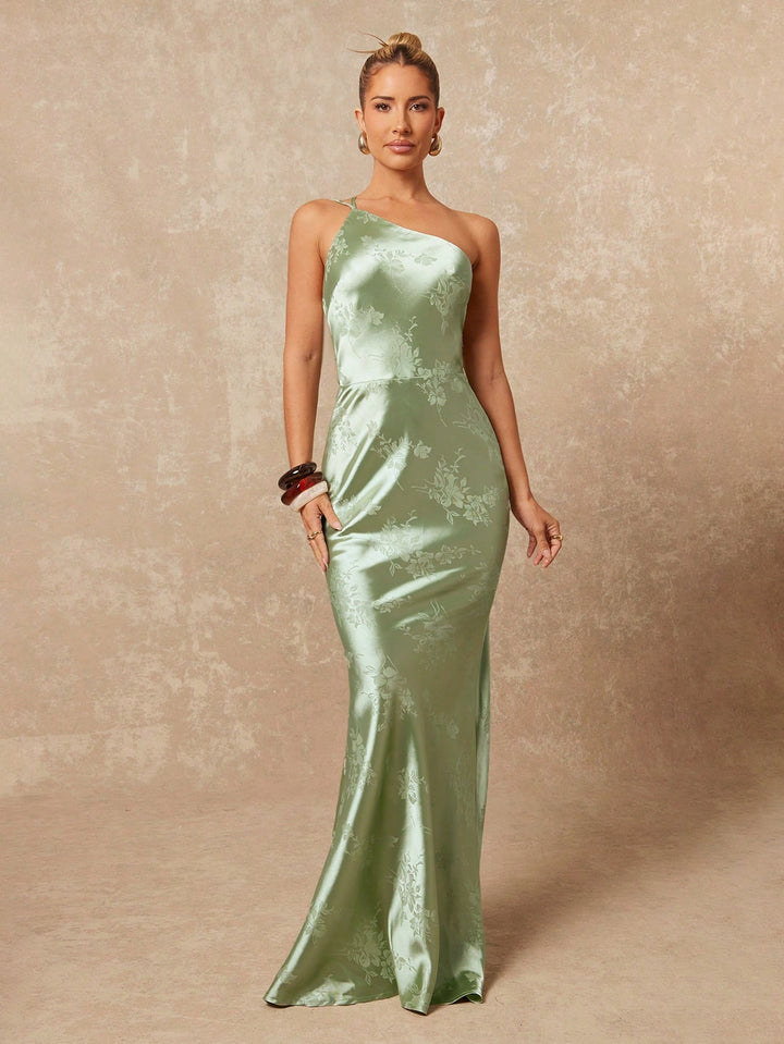 Rochie maxi SHEIN, verde