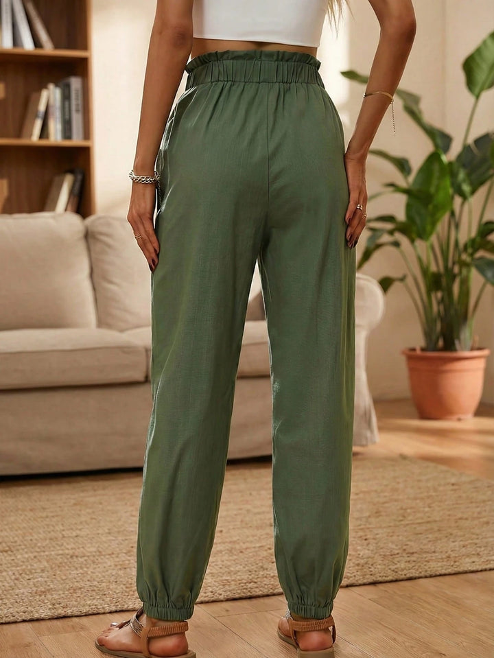 Pantaloni SHEIN, verde