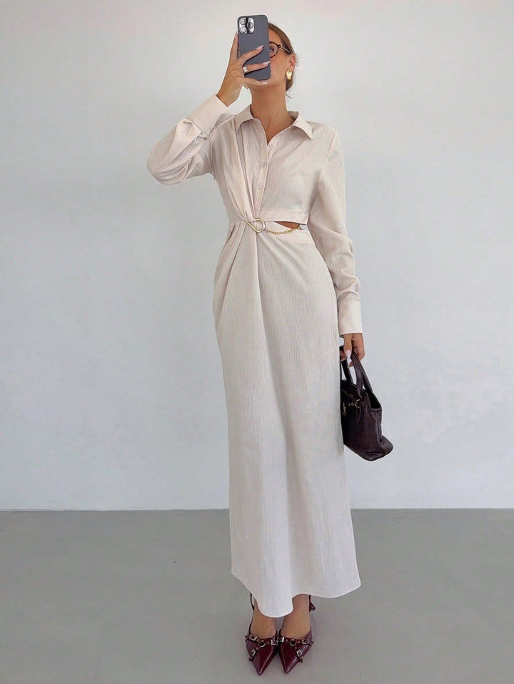Rochie maxi SHEIN, portocaliu