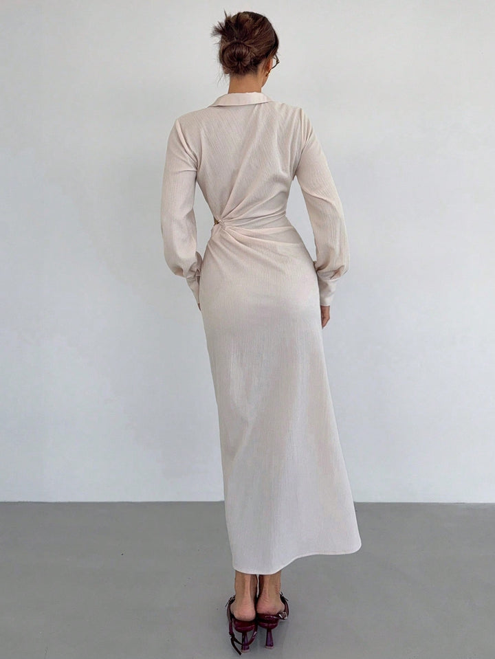 Rochie maxi SHEIN, portocaliu