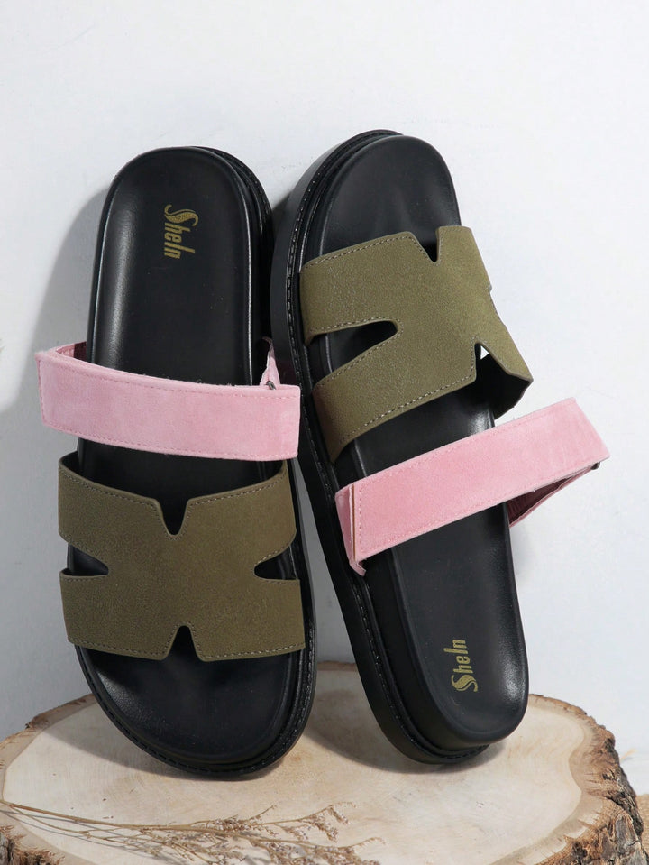 Sandale SHEIN, kaki
