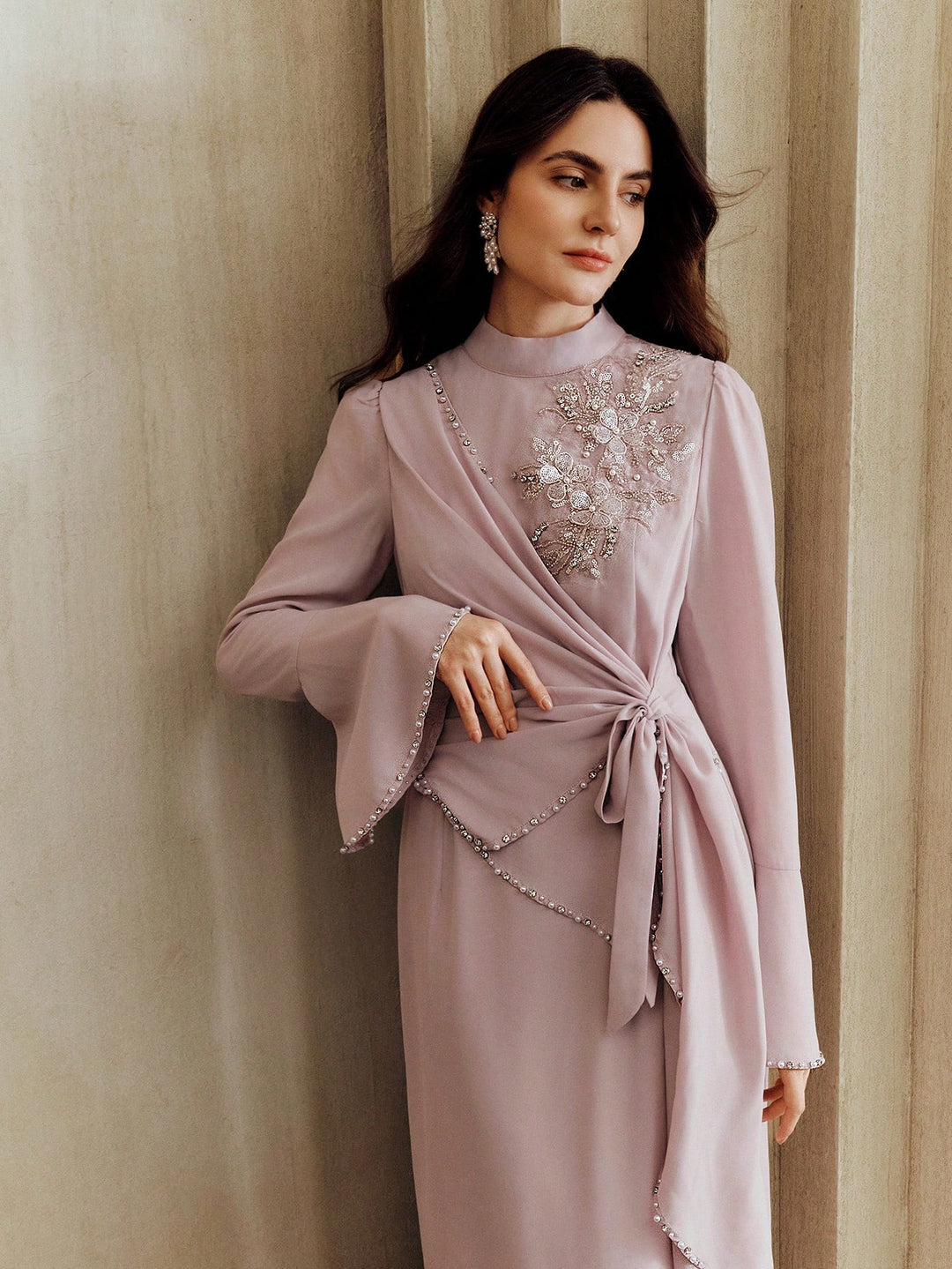 Rochie maxi SHEIN, roz