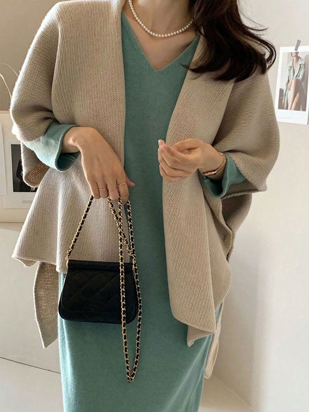 Cardigan SHEIN, bej