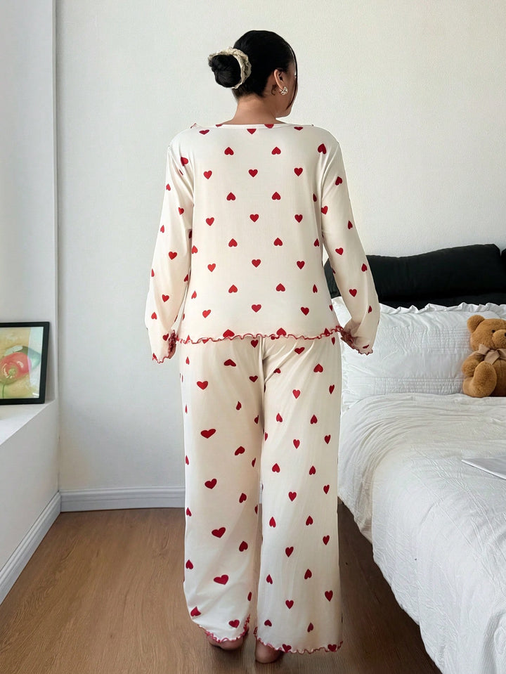 Set pijamale SHEIN, bej