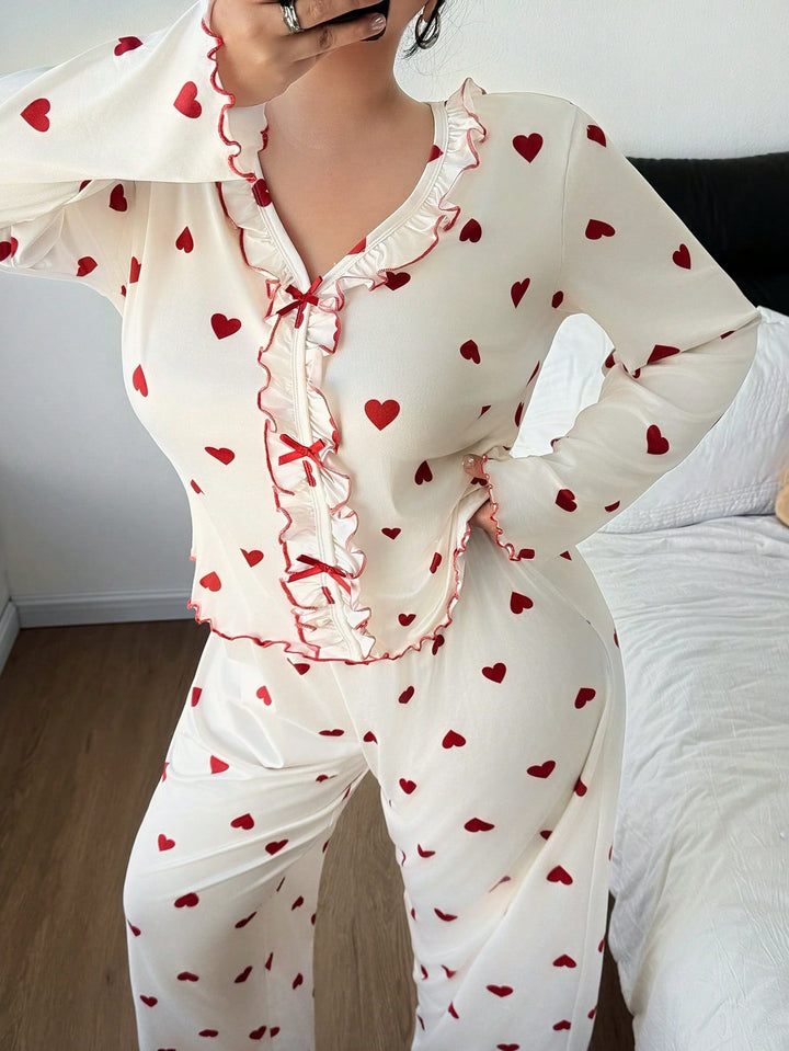 Set pijamale SHEIN, bej
