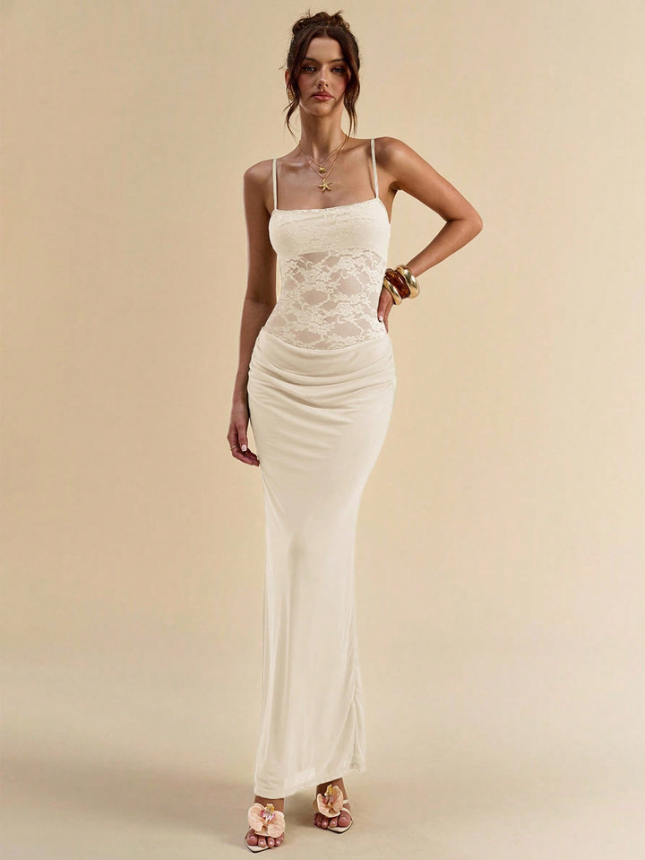 Rochie maxi SHEIN, portocaliu