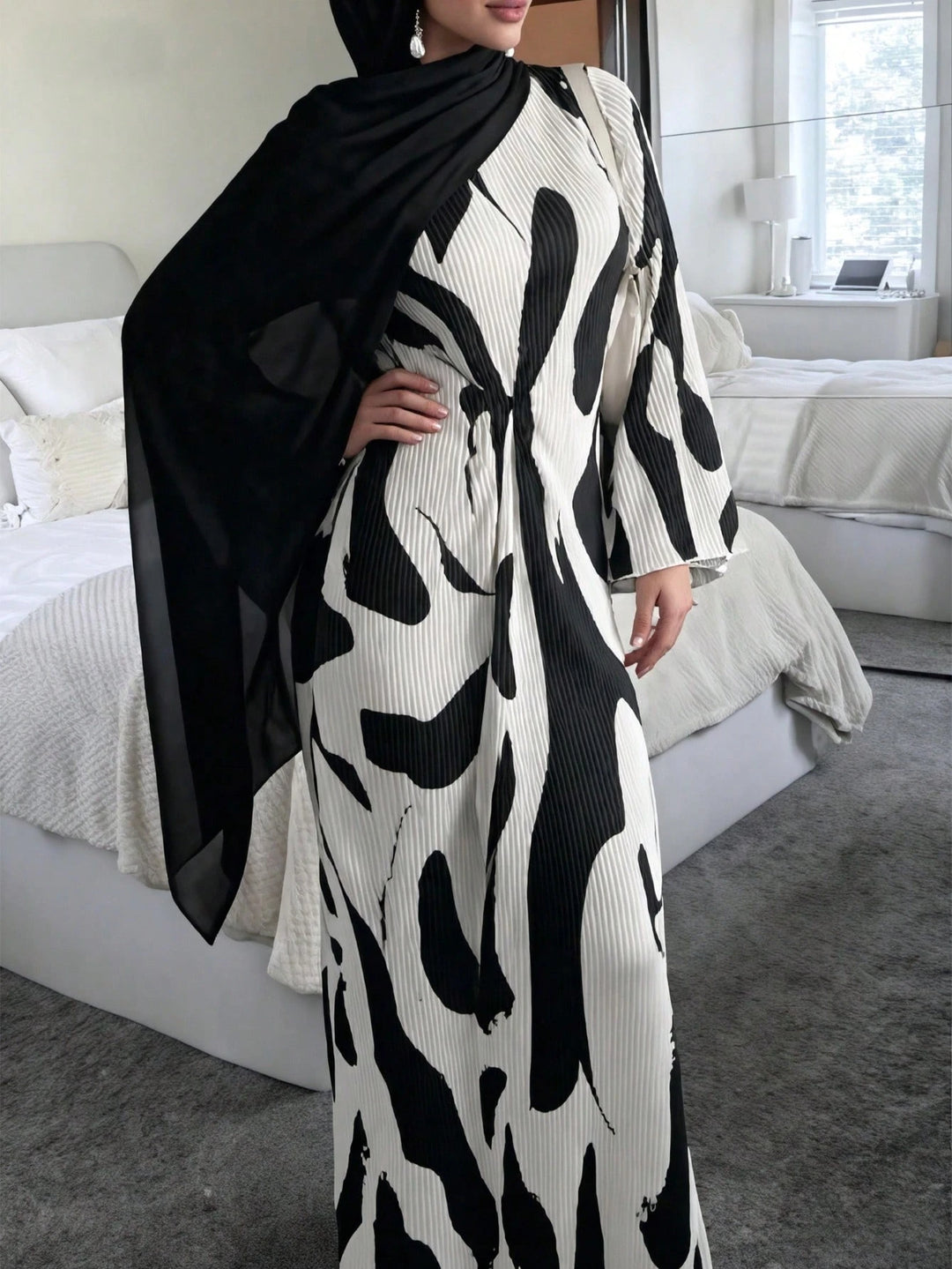 Rochie maxi SHEIN, mix culori