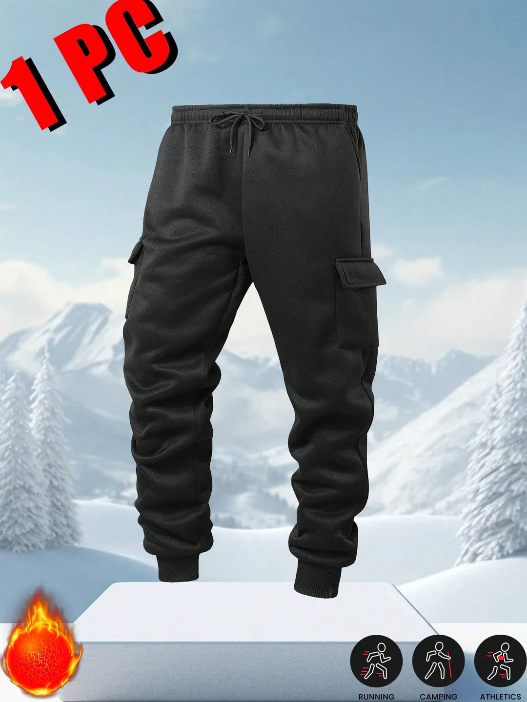 Pantaloni SHEIN, negru