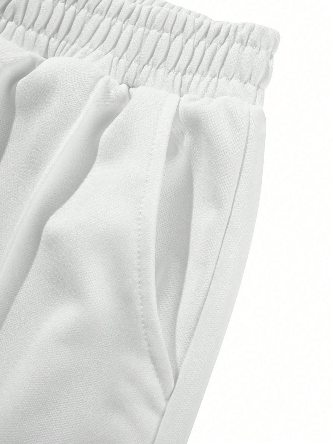 Pantaloni SHEIN, alb