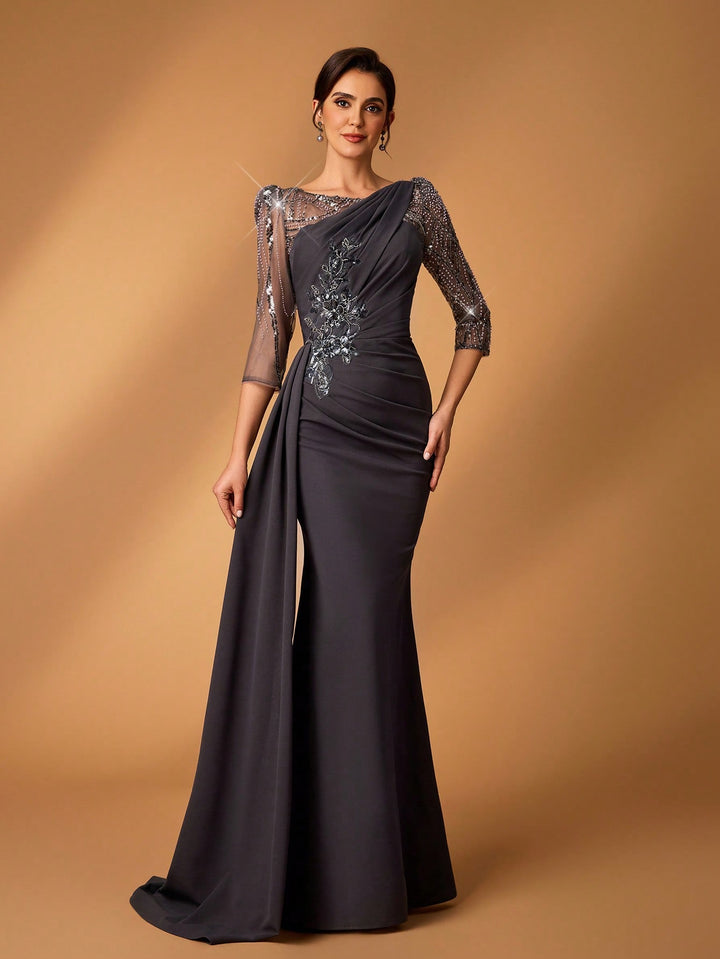 Rochie SHEIN, gri