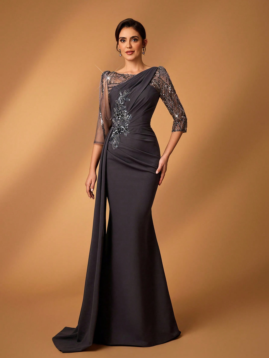 Rochie SHEIN, gri