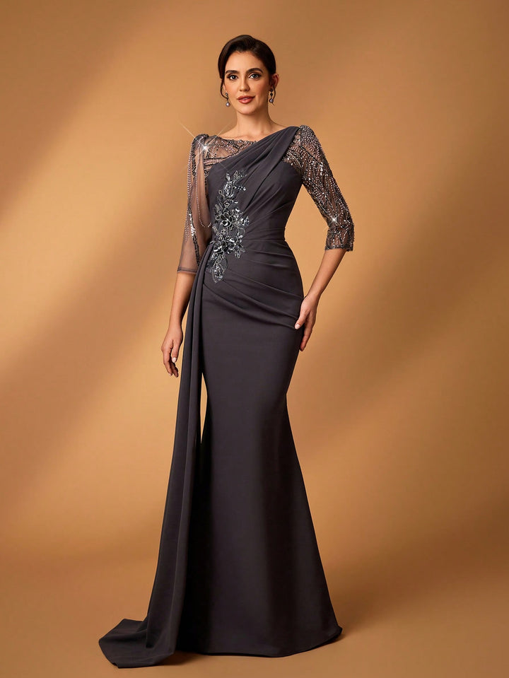 Rochie SHEIN, gri