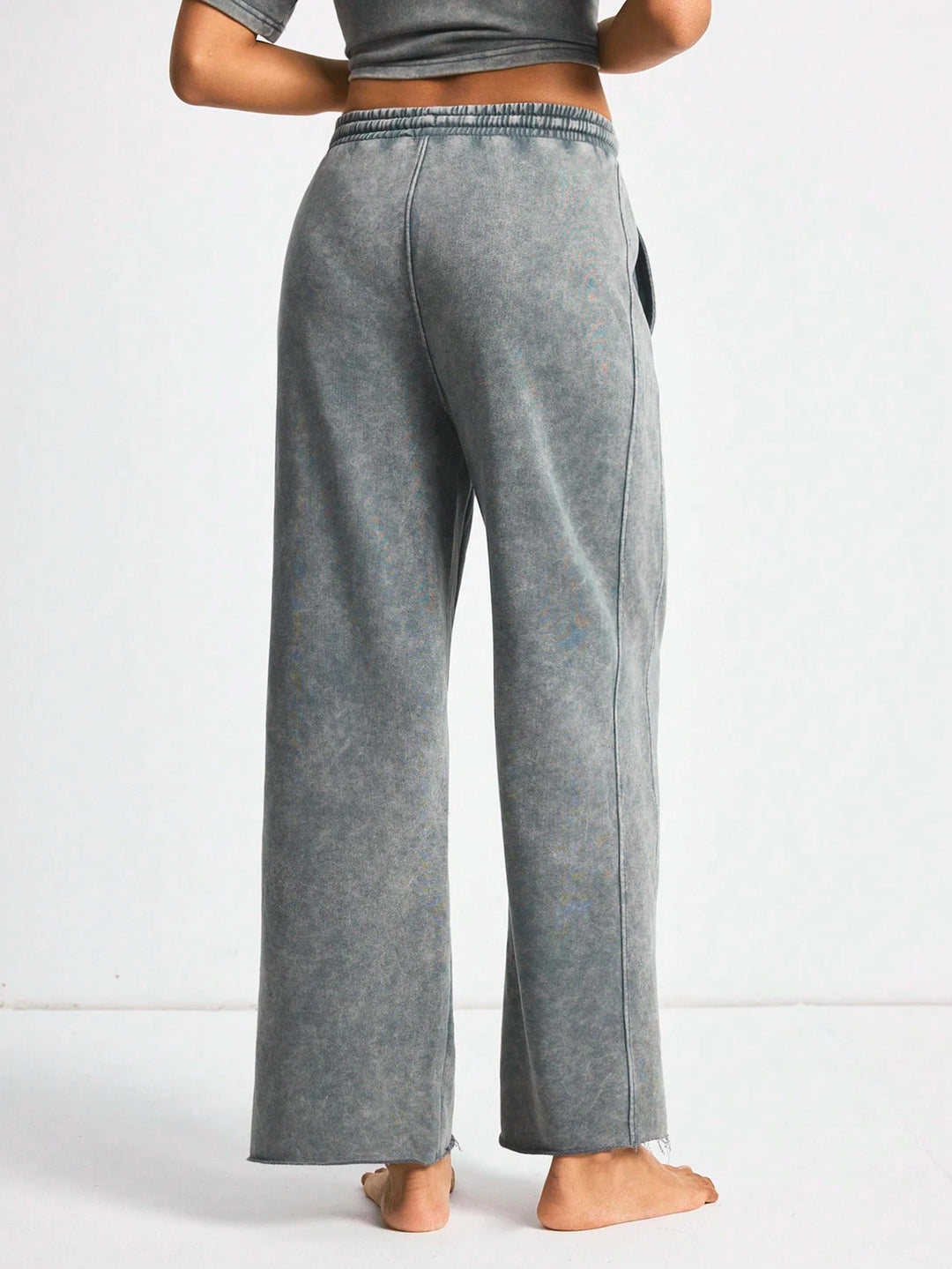Pantaloni SHEIN, gri