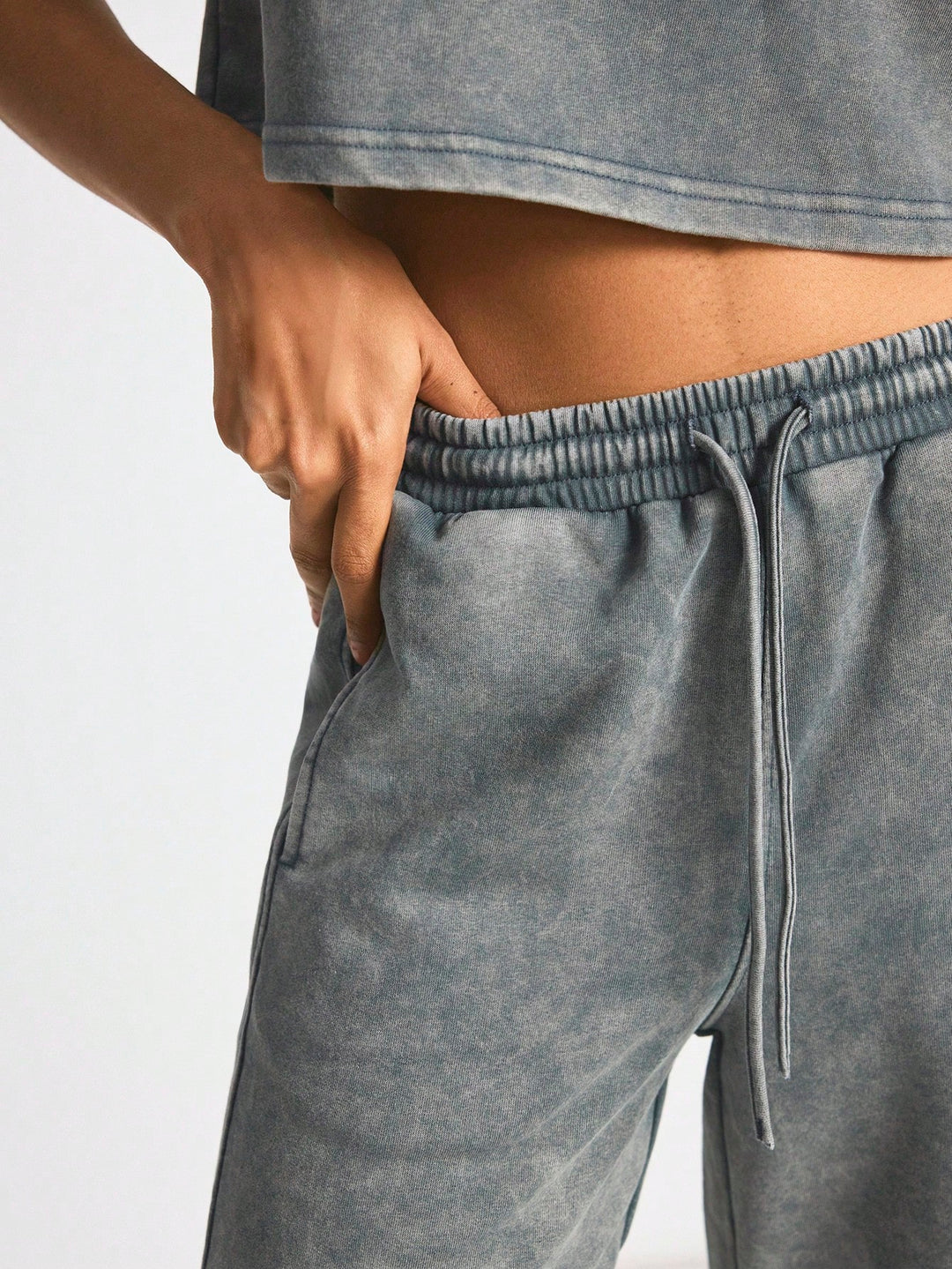 Pantaloni SHEIN, gri