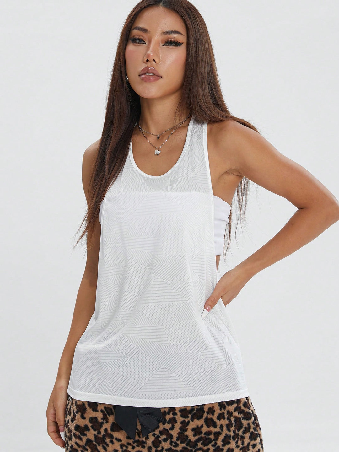 Tricou SHEIN, alb
