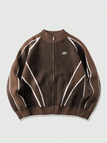 Cardigan SHEIN, maro