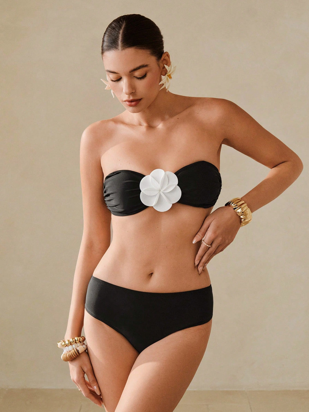 Shein bikini szett, Fekete