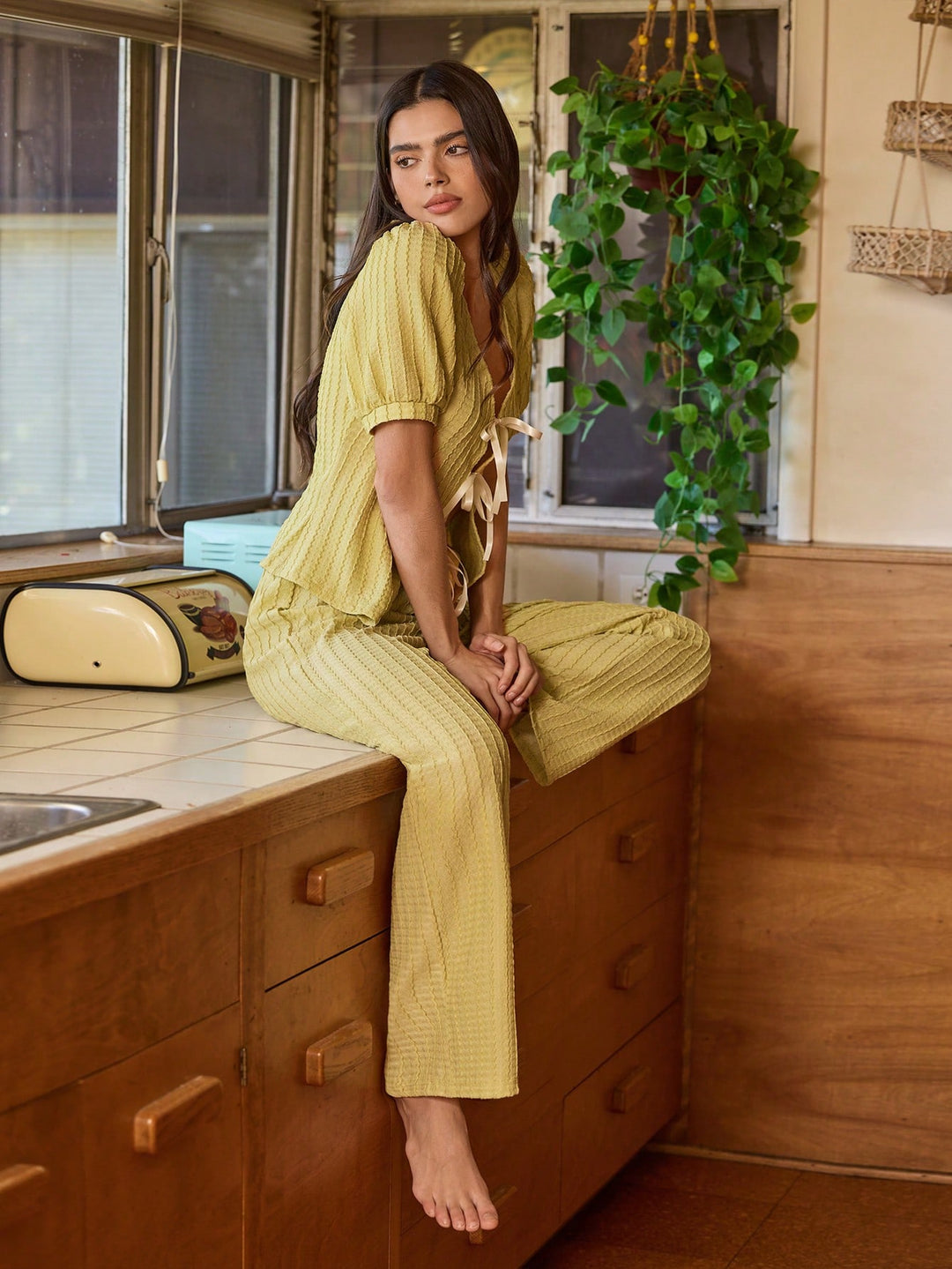 Pantaloni SHEIN, bej