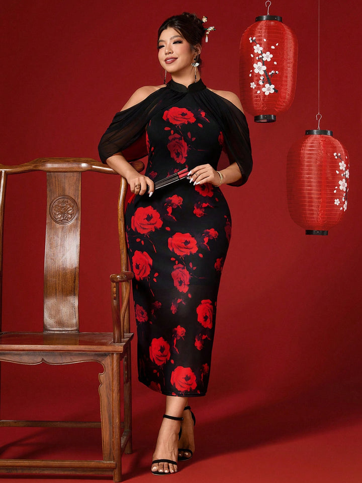 Rochie SHEIN, mix culori