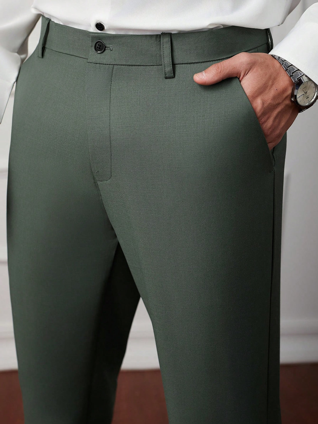 Pantaloni SHEIN, verde
